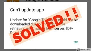 how to fix Error retrieving information from serverDFDLA12google play [upl. by Hersch]