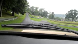 Scimitar SS1 1600 incar footage at Prescott Hill Climb [upl. by Einaoj770]