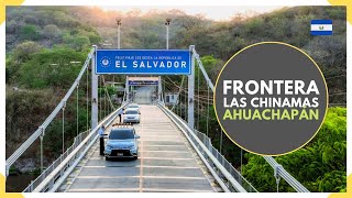 Viajando hasta la FRONTERA LAS CHINAMAS en AHUACHAPAN y camino a GUATEMALA  EL SALVADOR 2023 [upl. by Ahsitniuq]