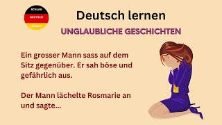 Das verlorene Mädchen  Deutsch lernen B1  B2 [upl. by Dranal]