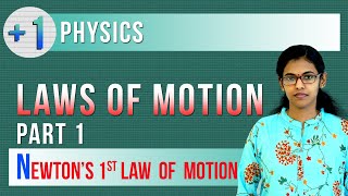 1 Physics Laws of Motion  Part 1 Newtons first law of Motion Malayalam [upl. by Ayhdnas]