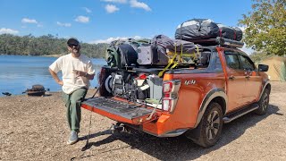 Lake Lyell Riverside Camp 🏕 [upl. by Yasibit]