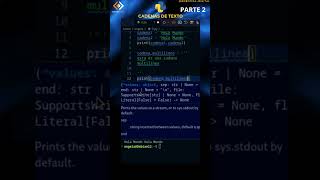 ✅ Curso Python desde cero  CADENA DE TEXTO PARTE 2 python codinglife pythonprogramming python [upl. by Alah]