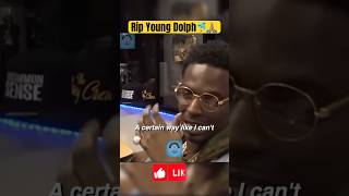 Young Dolph Speaks “Money is NOT Everything” Stay away from weirdos💯youtube shorts rap hiphop [upl. by Arette]