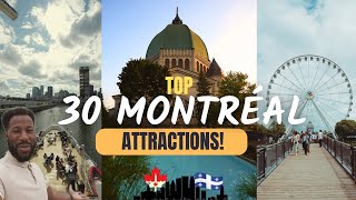 Top 30 things to do when visiting Montreal Canada A complete travel guide for fun activities in MTL [upl. by Jessabell]