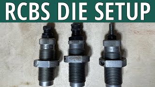 9mm Reloading Die Set Up RCBS For Beginners [upl. by Leicam821]