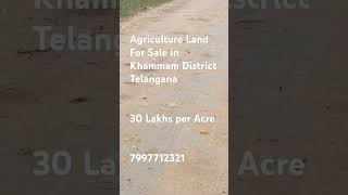 Agriculture Land For Sale in Khammam District Telangana [upl. by Pavyer]