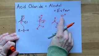 Acid Chloride  Alcohol  Ester Mechanism [upl. by Phina]