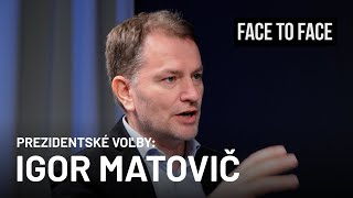 Igor Matovič O Pellegrinim viem quothlboko nemorálnuquot informáciu FACE TO FACE [upl. by Aikram]