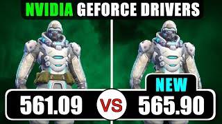 NVIDIA drivers 56109 vs 56590  Fortnite Valorant Overwatch Hunt Showdown  Best driver 2024 [upl. by Eldoree967]