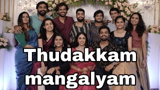 Thudakkam Mangalyam  Cousins wedding Function  Diya Krishna  Ozy Talkies [upl. by Gowrie19]