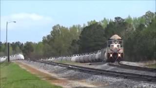 SAN  A day with the Sandersville Railroad Pt 3 32717 [upl. by Drawe109]