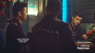 Shadowhunters 2x14 Magnus Alec with Luke Raphael Meliorn Cabinet Meeting Season 2 Episode 14 [upl. by Anitnelav]