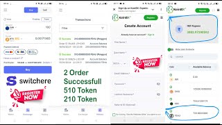 Fehu Token Transfer Switchere to KoinBx 2 Order Successful vikingfehu skillshot switchere koinbx [upl. by Culberson]