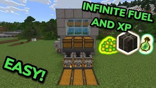 SIMPLE 120 KELP XP FARM TUTORIAL in Minecraft Bedrock MCPEXboxPS4Nintendo SwitchPC [upl. by Tebasile516]