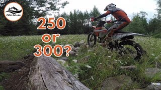 250 VS 300 Why I Ride The 250XC TPI [upl. by Mahseh]