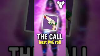 The Call PvE God Roll to absolutely grind for thefinalshape destiny2 geekermon [upl. by Gerfen]