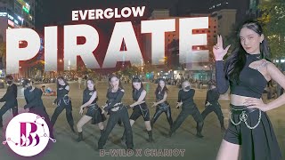 KPOP IN PUBLIC EVERGLOW 에버글로우  Pirate  커버댄스 Dance Cover  By BWild x CHARIOT From Vietnam [upl. by Stedmann]