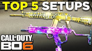 TOP 5 META LOADOUTS in BLACK OPS 6 👑 BO6 Best Class Setups Warzone  Multiplayer [upl. by Paton]