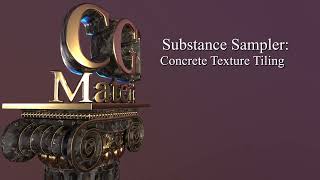 Substance Sampler Concrete Material from single image [upl. by Llewellyn]