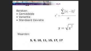 Uitleg standaard deviatie variantie gemiddelde berekenen van een populatie [upl. by Adamson]