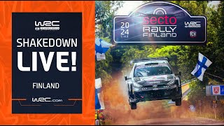 🔴 Shakedown LIVE  WRC Secto Rally Finland 2024 [upl. by Neurath98]