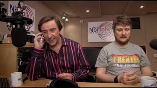 Phone Argument Alan Partridges Mid Morning Matters Comedy [upl. by Christiansen]