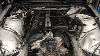 bmw e46 316ti to 330ti swap  its alive WE have FIRE  part 3 [upl. by Aderf]