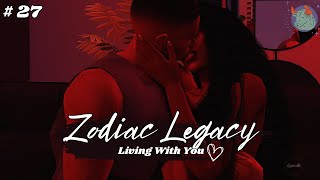 Zodiac Legacy Taurus Gen ♉️27 Living With You  The Sims 4 [upl. by Enyalb]