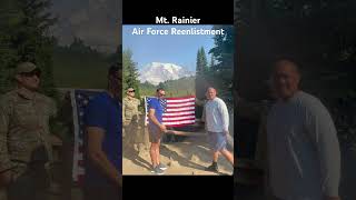 Mt Rainier Air Force Reenlistment [upl. by Enitram]