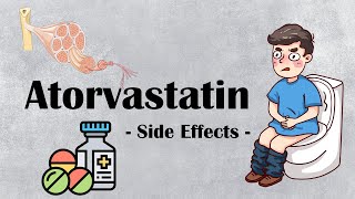 Atorvastatin Side Effects  What Are The Major Adverse Effects Of Atorvastatin [upl. by Trainer]