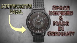 Lilienthal Berlin Zeitgeist Swiss Automatic Meteorite Titanium Watch  Hidden Crown German Made [upl. by Garold]