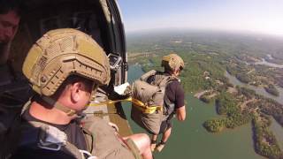 US ARMY RANGER WATER JUMP [upl. by Klusek]