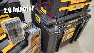 Connect DEWALT TOUGHSYSTEM 20 Products to TSTAK Modules Pro Organizers And TOUGHCASE Sets [upl. by Harriott818]