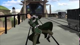 Beifong Family Rescue Fight HD [upl. by Mapel]