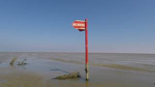 Ebbe vor Cuxhaven Duhnen  Wanderung auf dem Meeresgrund [upl. by Marrilee892]