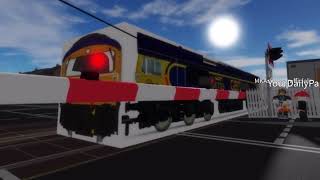 Cranleigh Heath Level Crossing  Northumberland Roblox 12112024 [upl. by Monto118]