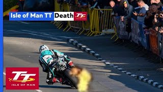 2023 Isle of Man TT race  Rider DEATH [upl. by Cl7]