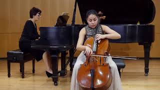 Kabalevsky Cello Concerto No 1 in d minor  Laura Navasardian [upl. by Leamhsi679]