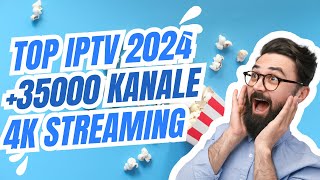 Top IPTVDienstanbieter für 2024 in Deutschland 4K [upl. by Huei]