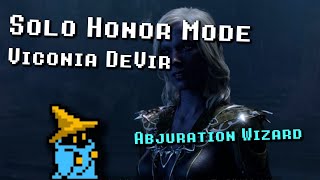 Solo Abjuration Wizard vs House of Grief Honor mode 0 damage taken [upl. by Airdnal]