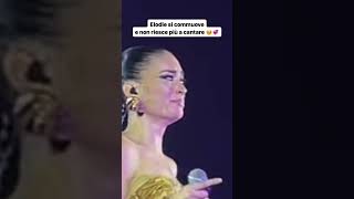 ELODIE in LACRIME sul palco🎤🎙️🗣️ trending perte viralvideo musica [upl. by Nylesoj]