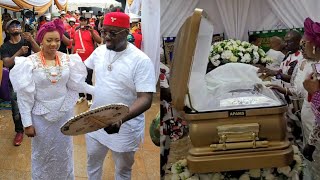 OBI CUBANA MOTHERS BURIAL FULL VIDEO  OBA ANAMBRA STATE [upl. by Analah]