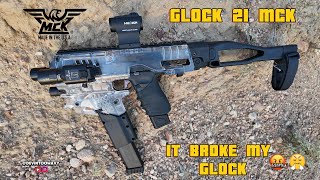 My CAA MCK Glock 21 conversion kit did not work Glock 21 gen 5 45 auto [upl. by Cory]