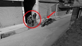 Bike Thief Caught on CCTV camera  LIVE Royal Enfield Chori  Bike Stolen  Comedy Processing Unit [upl. by Latterll]