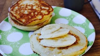 Easy recipe How to make banana pikelets [upl. by Assirok]