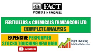 Is Fertilisers amp Chemicals Travancore is a Trap  FACT Share Analysis by Right Investing [upl. by Yc]