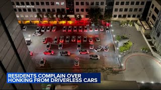 Driverless cars waking San Francisco residents at night with constant honking [upl. by Einittirb270]