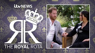 Our royal team on the fallout from Harry and Meghans explosive interview with Oprah  ITV News [upl. by Nadnarb]