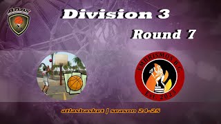 Atlasbasket  Div 3Round 7  SAN ANDREAS vs ΕΜΠRISMOS [upl. by Season]